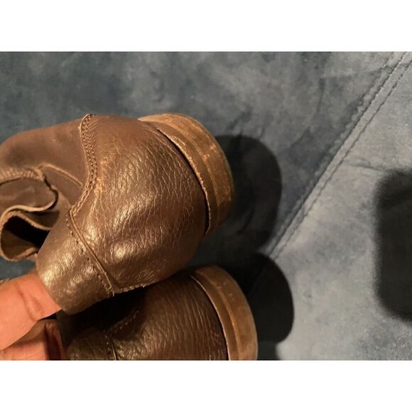 Sandrino By Sandro Moscoloni Placido Leather Penny Loafers 10.5D Shoes Brown - Picture 10 of 16